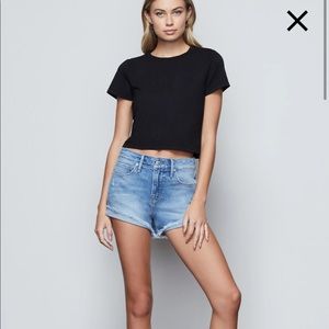 NWT Good American GOOD CURVE SHORT sz 27